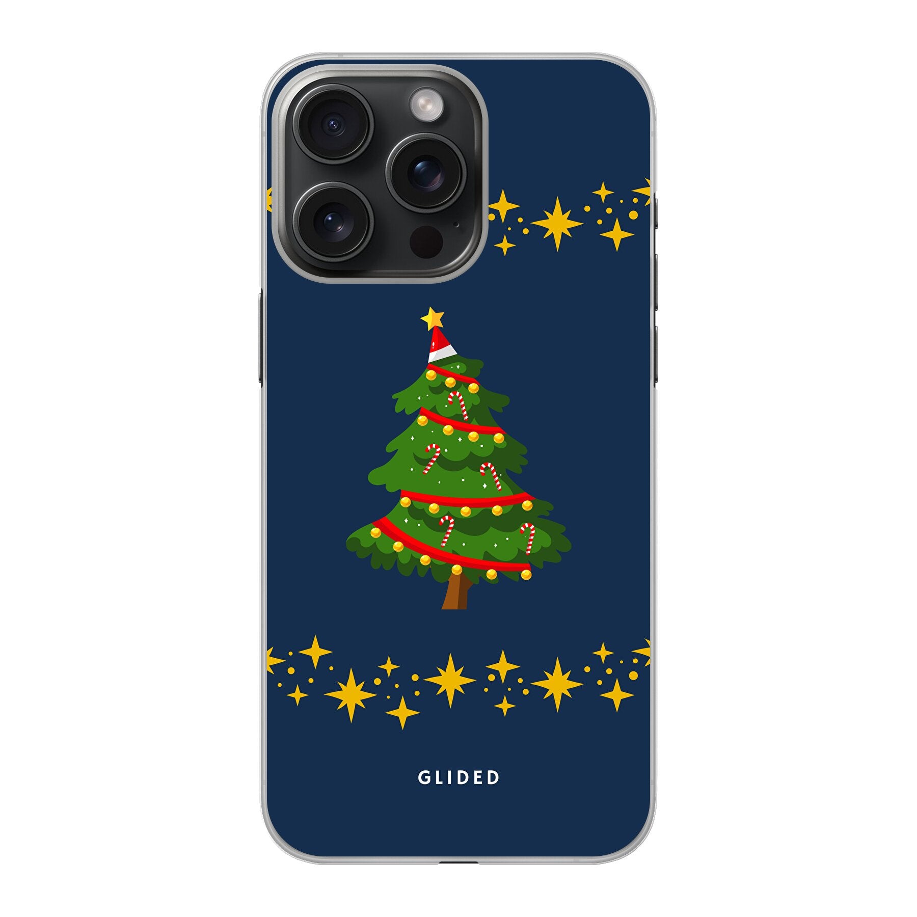 Christmas Tree - iPhone 15 Pro Handyhülle Hard Case