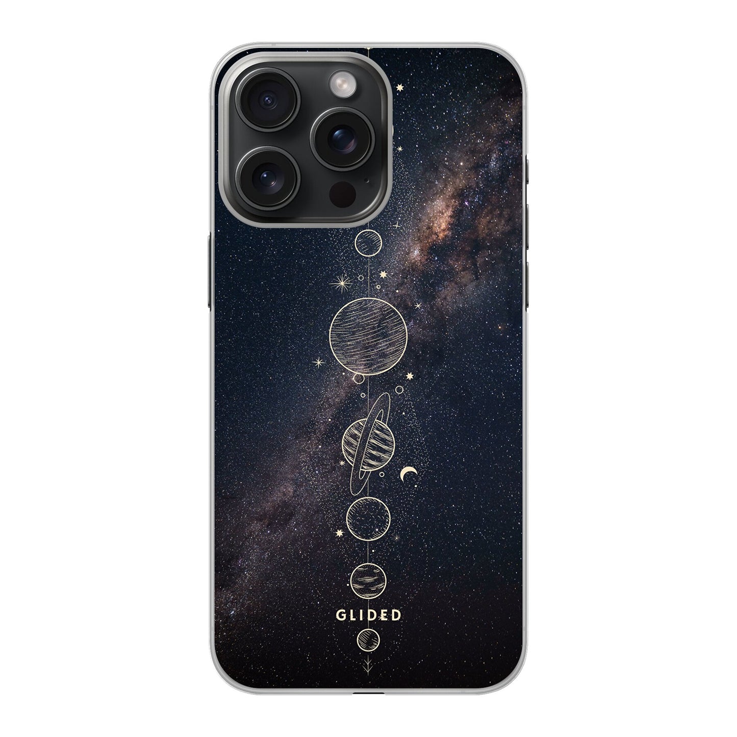 Planets - iPhone 15 Pro Handyhülle Hard Case