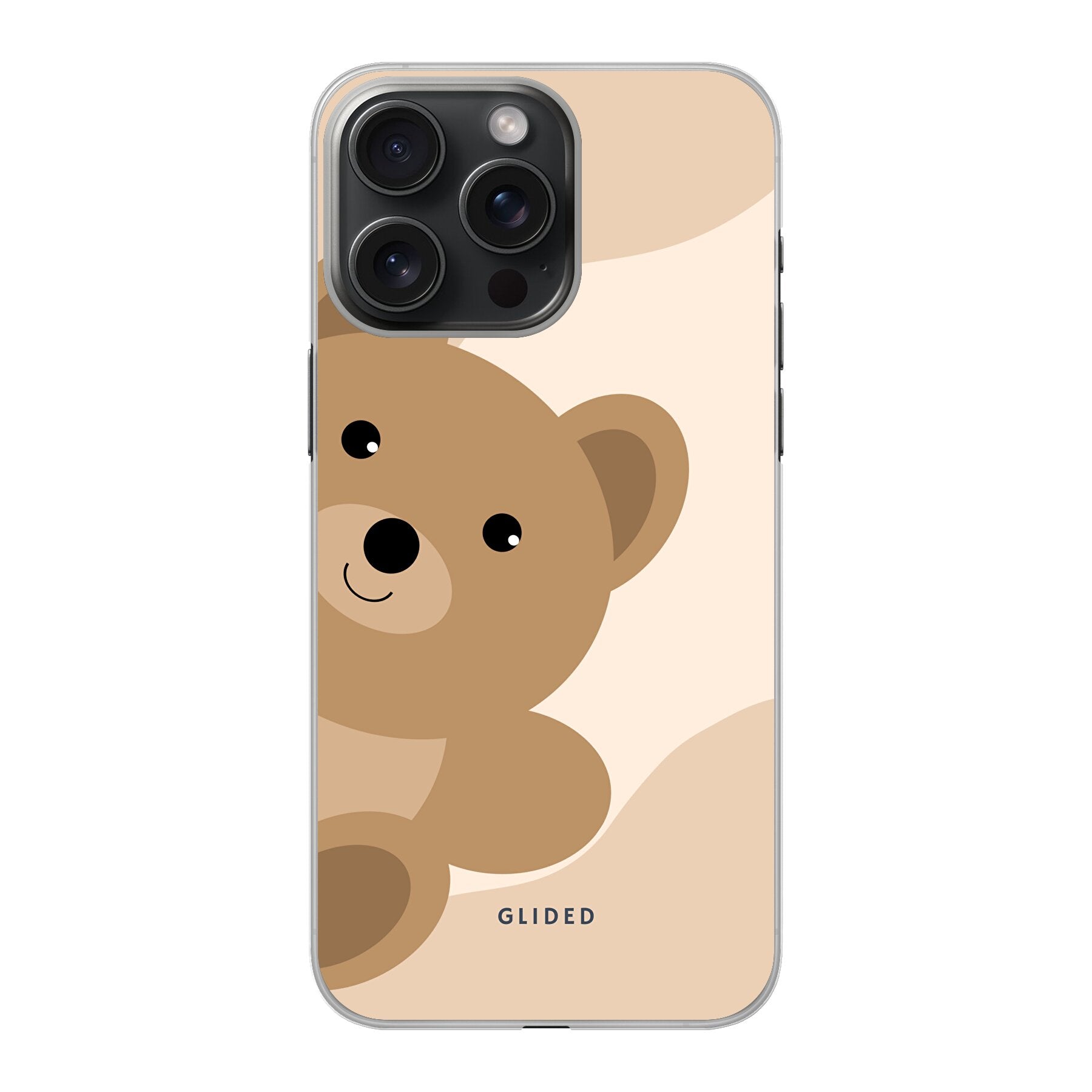 BearLove Right - iPhone 15 Pro Handyhülle Hard Case