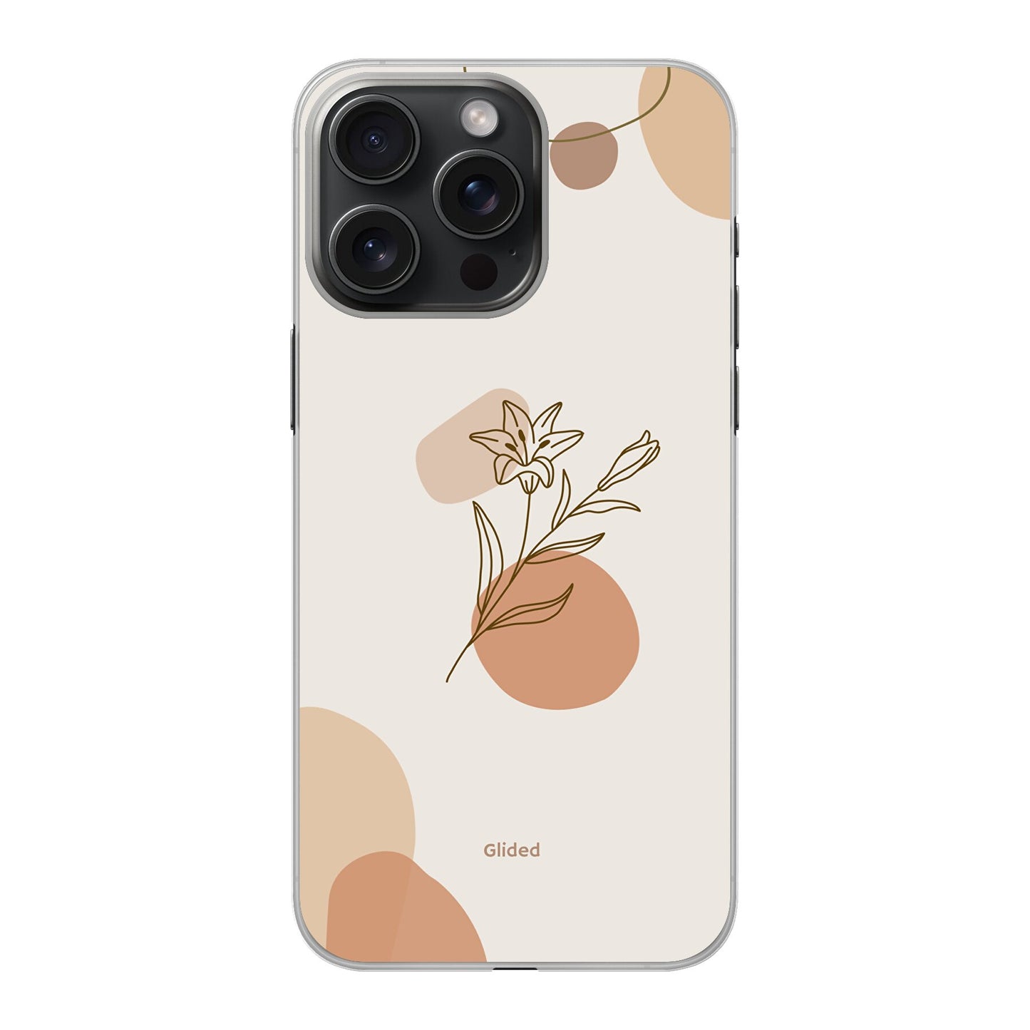 Flora - iPhone 15 Pro Handyhülle Hard Case