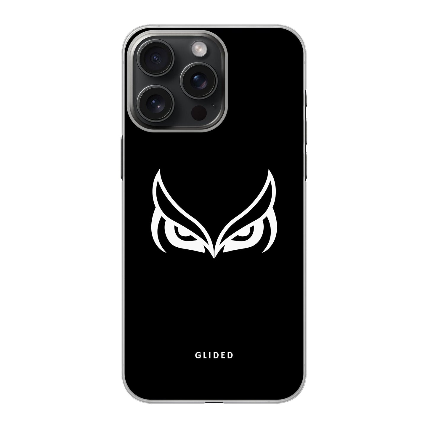 Dark owl - iPhone 15 Pro Handyhülle Hard Case