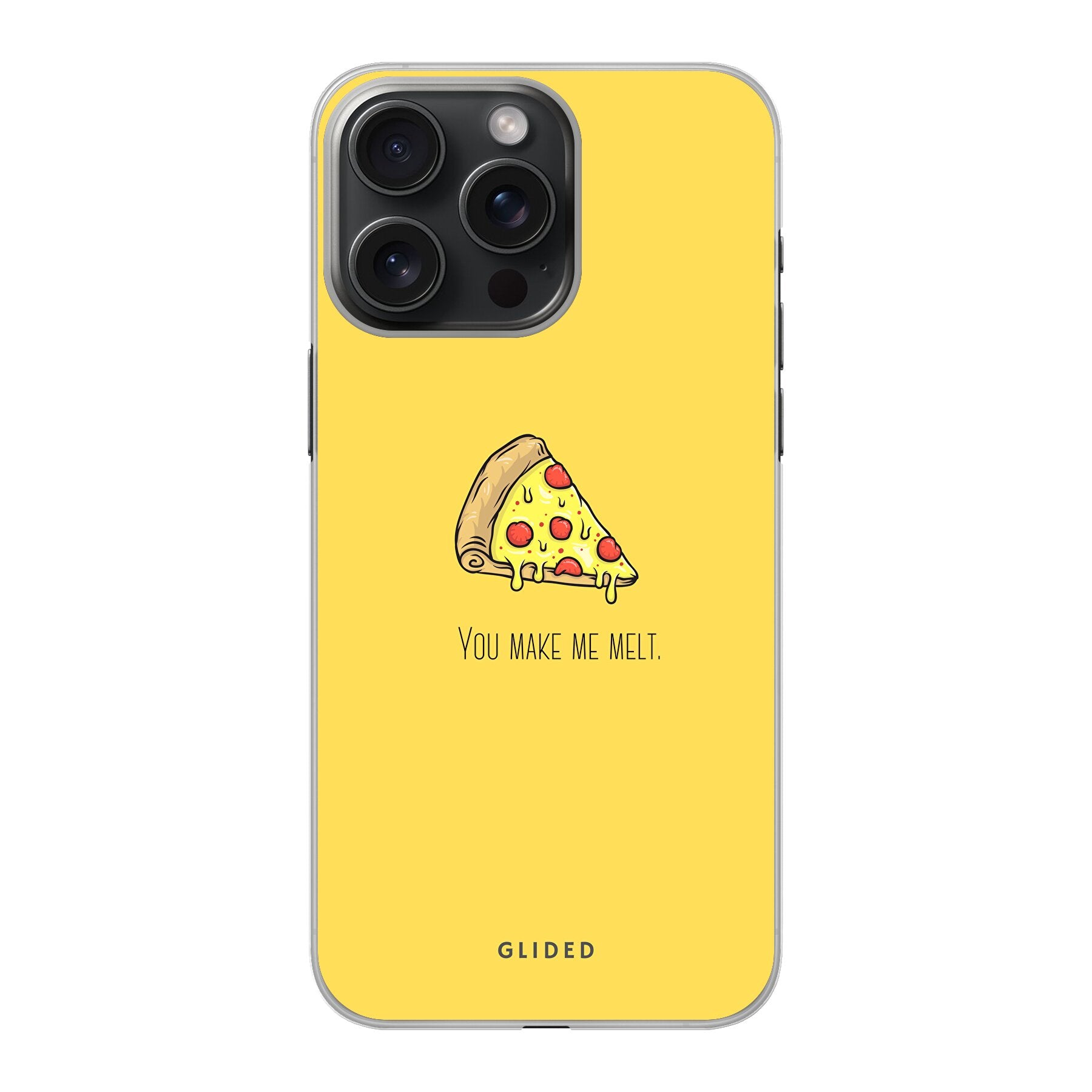 Flirty Pizza - iPhone 15 Pro - Hard Case