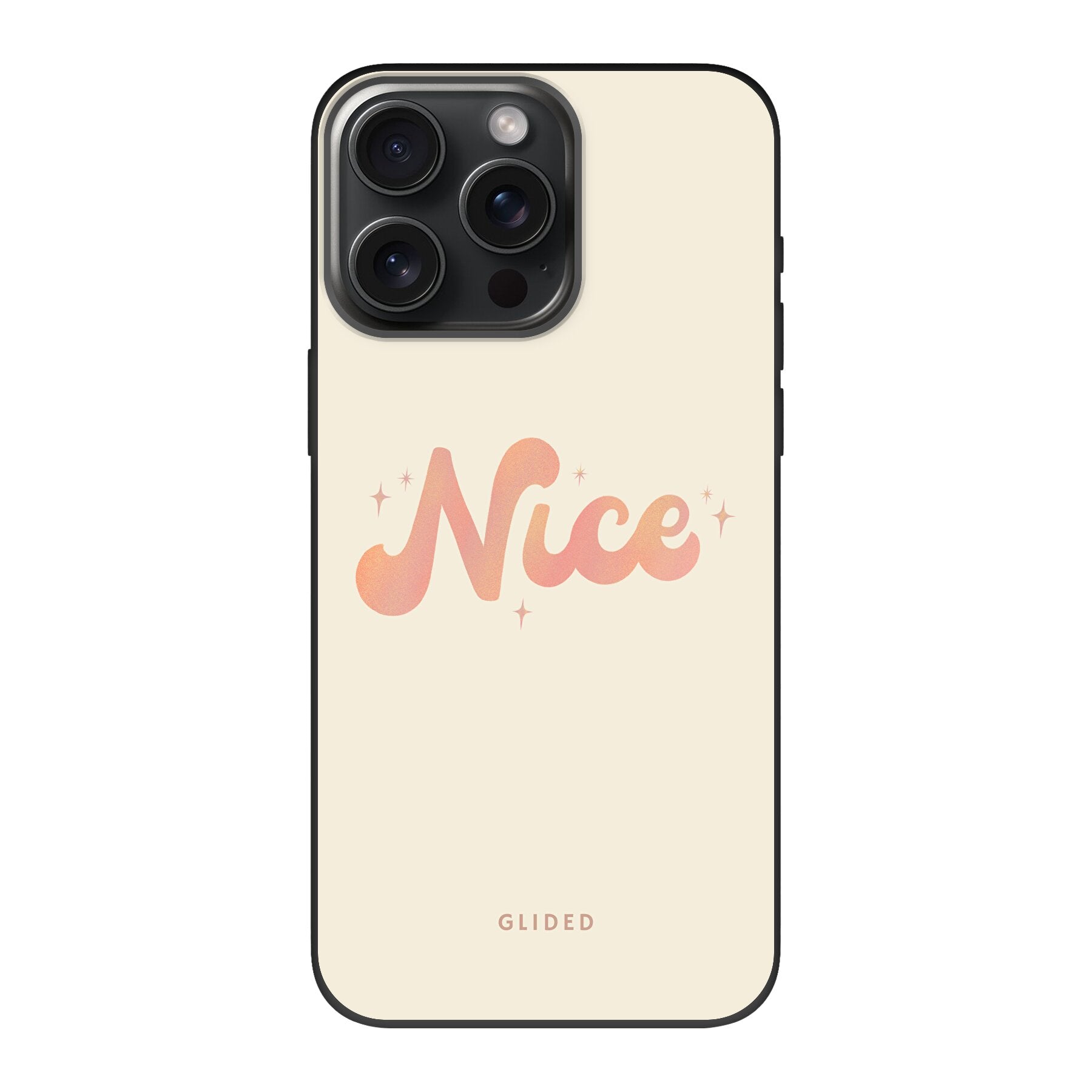 Nice | GLIDED X CARMEN.RSO - iPhone 15 Pro Max - Biologisch Abbaubar