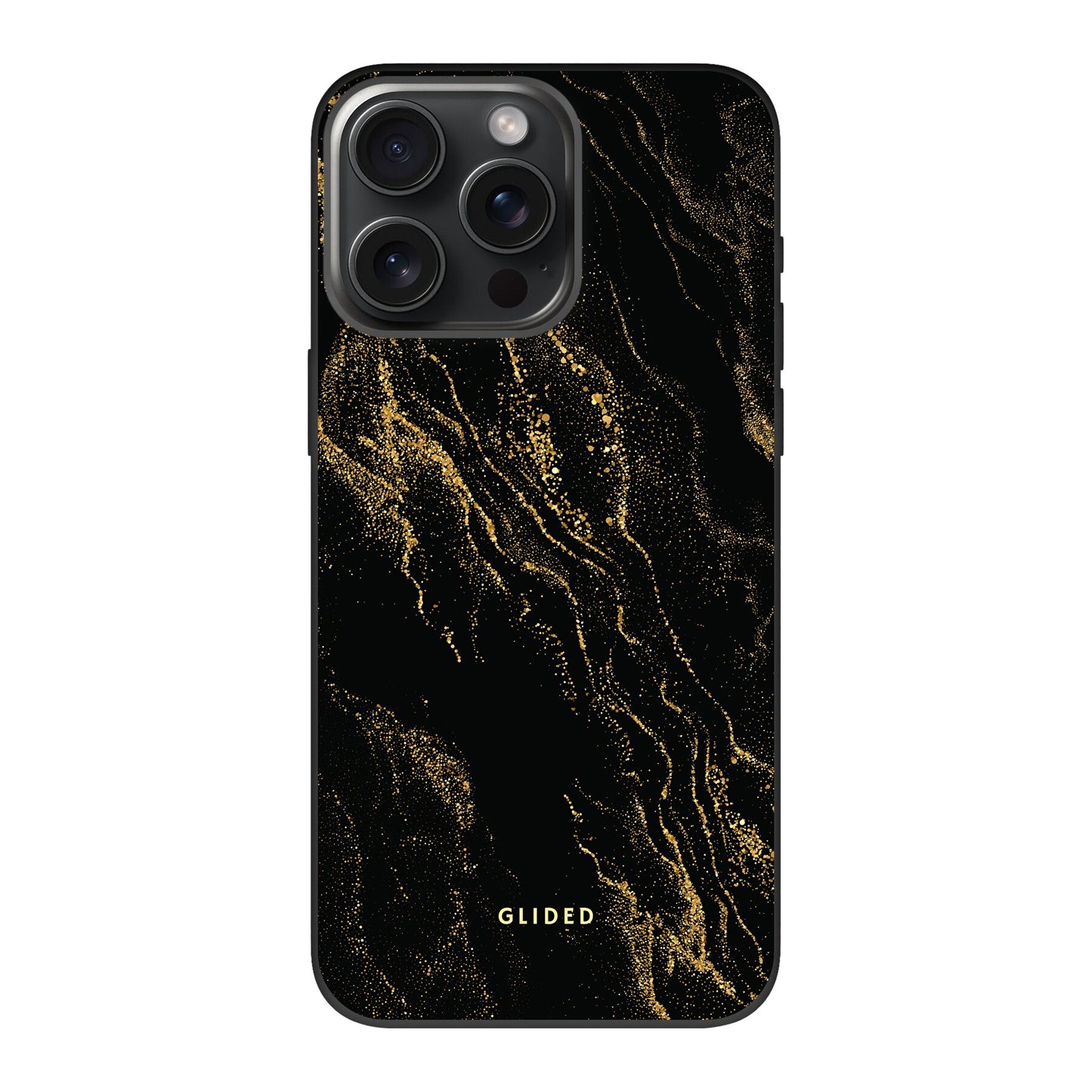 Black Marble - iPhone 15 Pro Max Handyhülle Biologisch Abbaubar