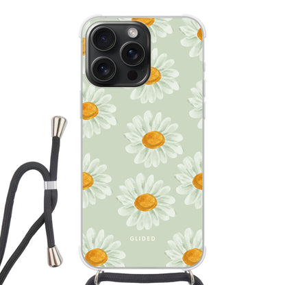 Daisy - iPhone 15 Pro Max Handyhülle Crossbody case mit Band