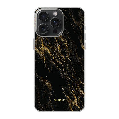 Black Marble - iPhone 15 Pro Max Handyhülle Hard Case