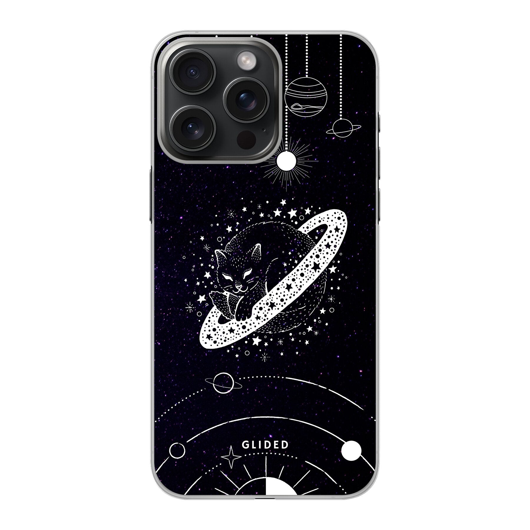 Astro Whiskers - iPhone 15 Pro Max Handyhülle Hard Case