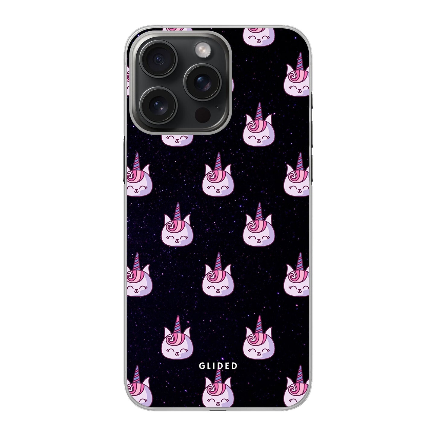 Unicorn Meow - iPhone 15 Pro Max Handyhülle Hard Case