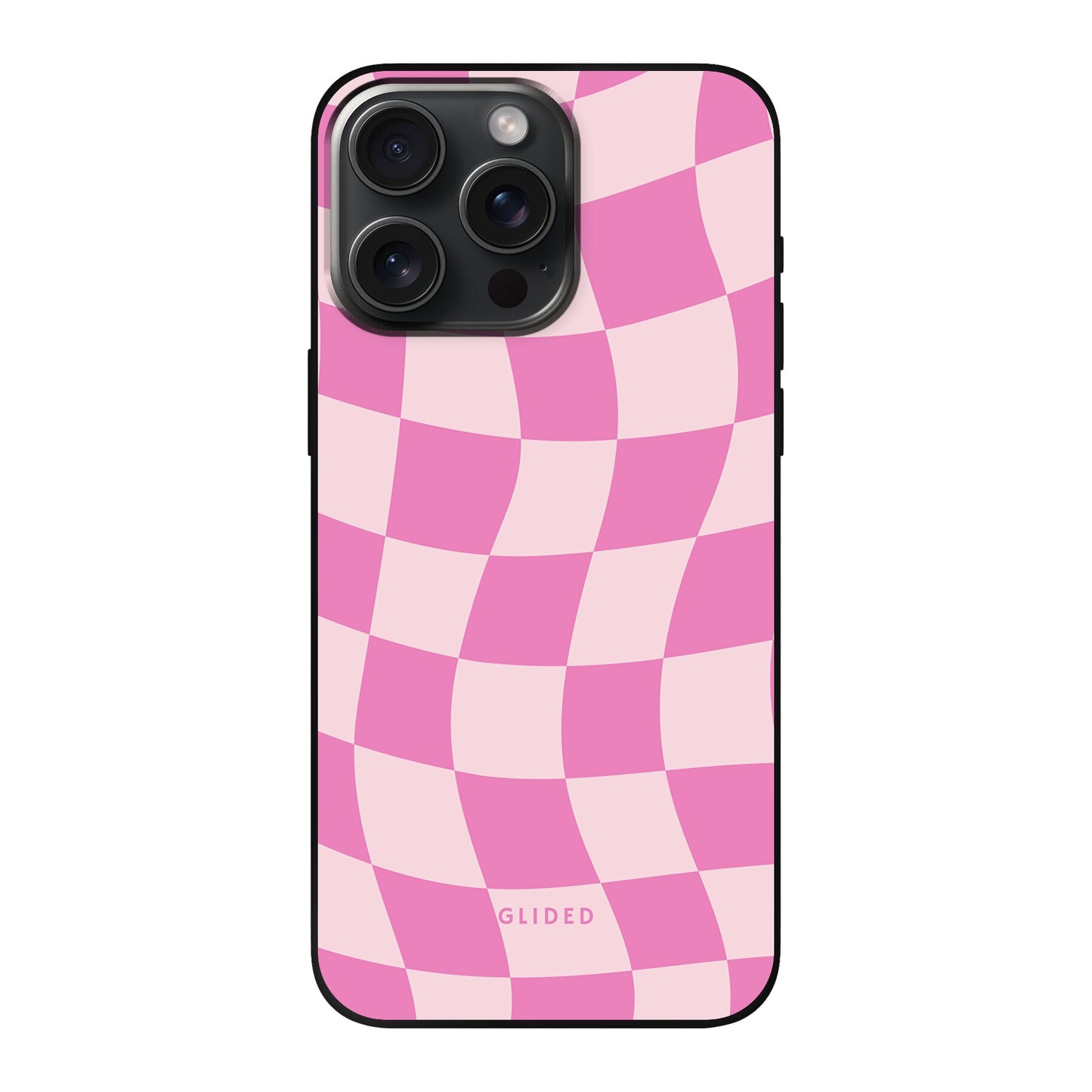 Pink Chess - iPhone 15 Pro Max Handyhülle Soft case