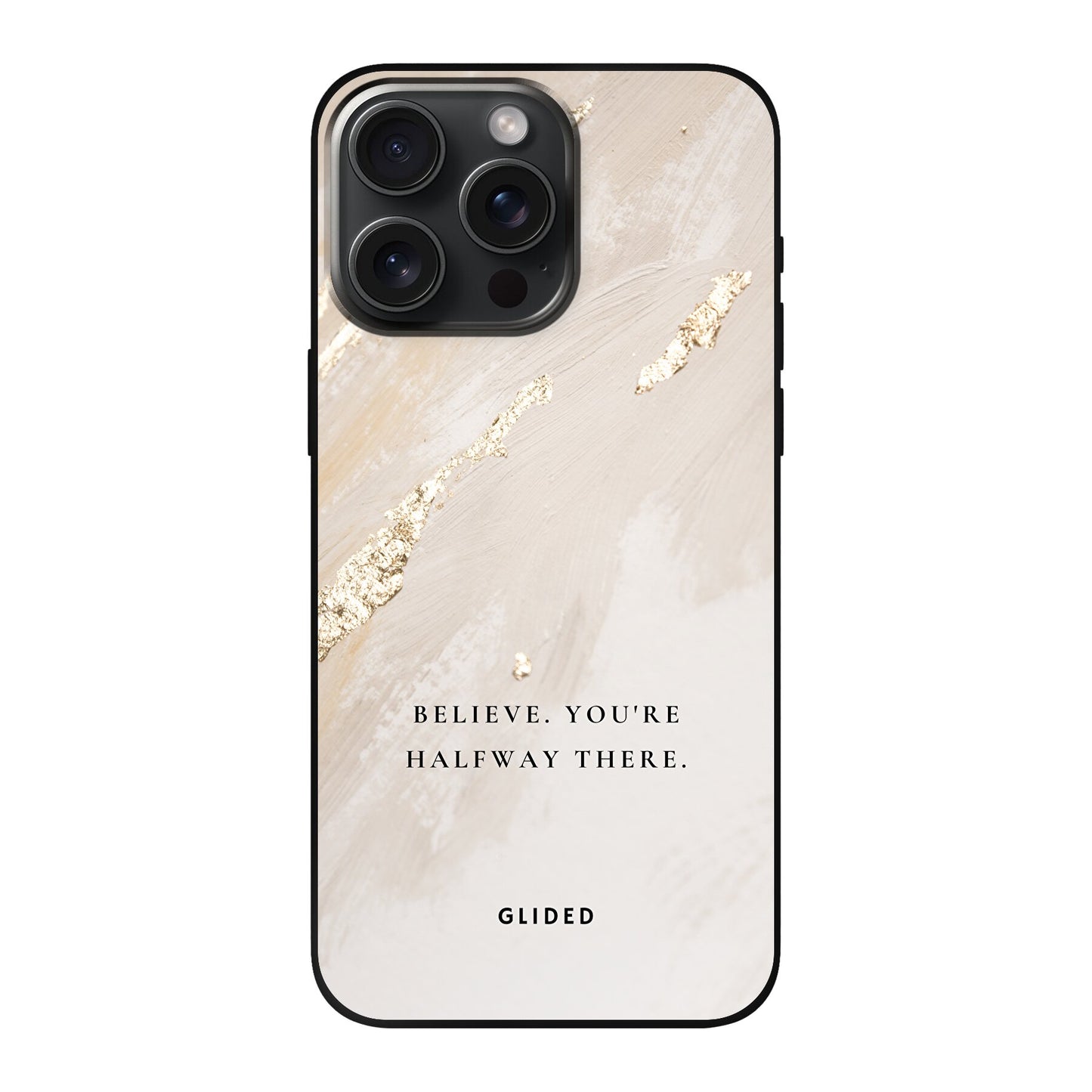 Believe - iPhone 15 Pro Max Handyhülle Soft case