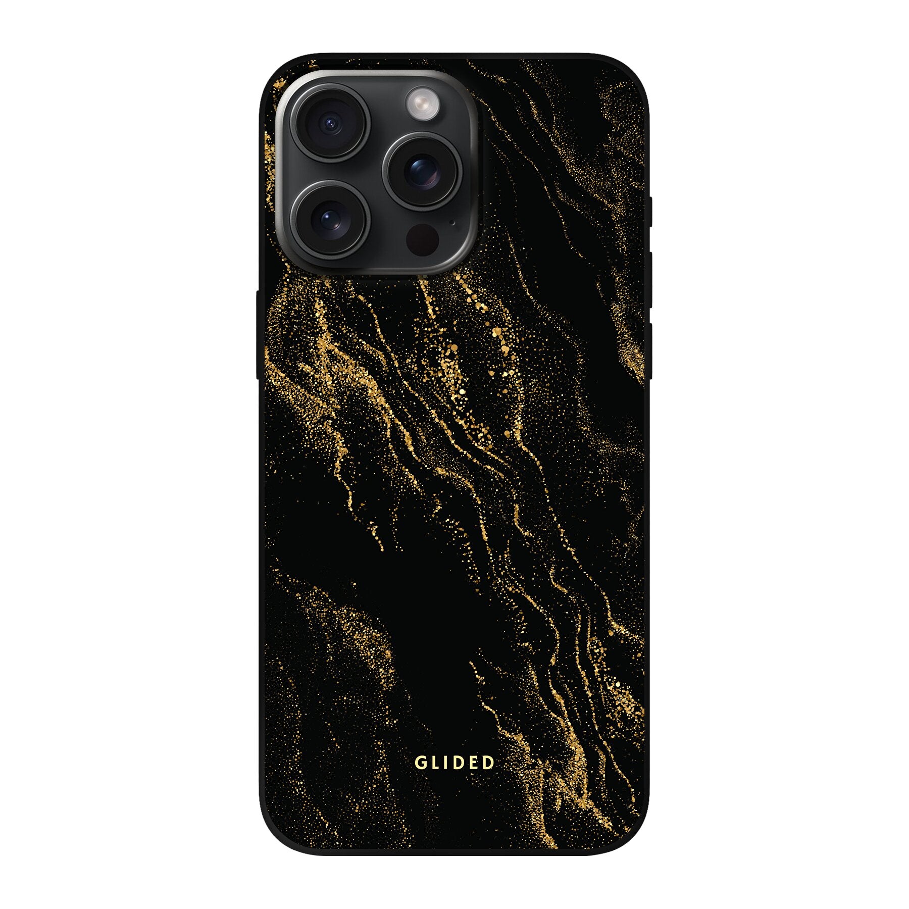 Black Marble - iPhone 15 Pro Max Handyhülle Soft case