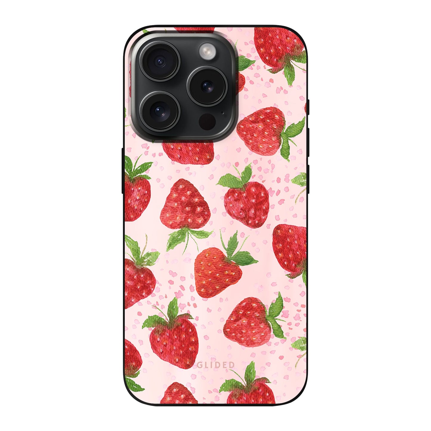 Strawberry Dream - iPhone 15 Pro Handyhülle Soft case