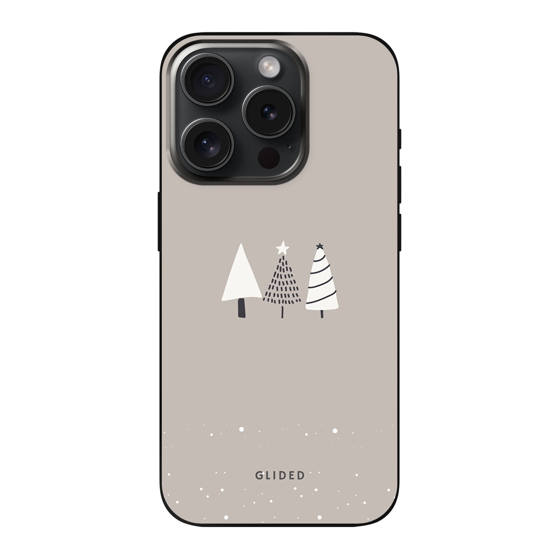 Snowscape - iPhone 15 Pro Handyhülle Soft case