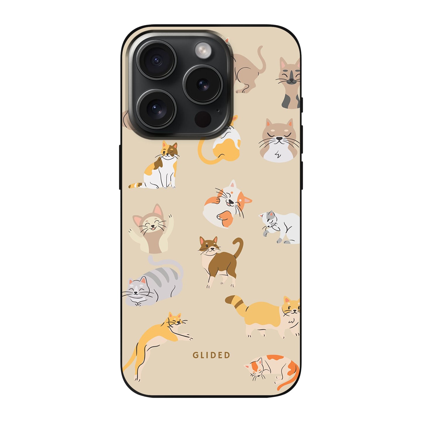 Meow - iPhone 15 Pro Handyhülle Soft case