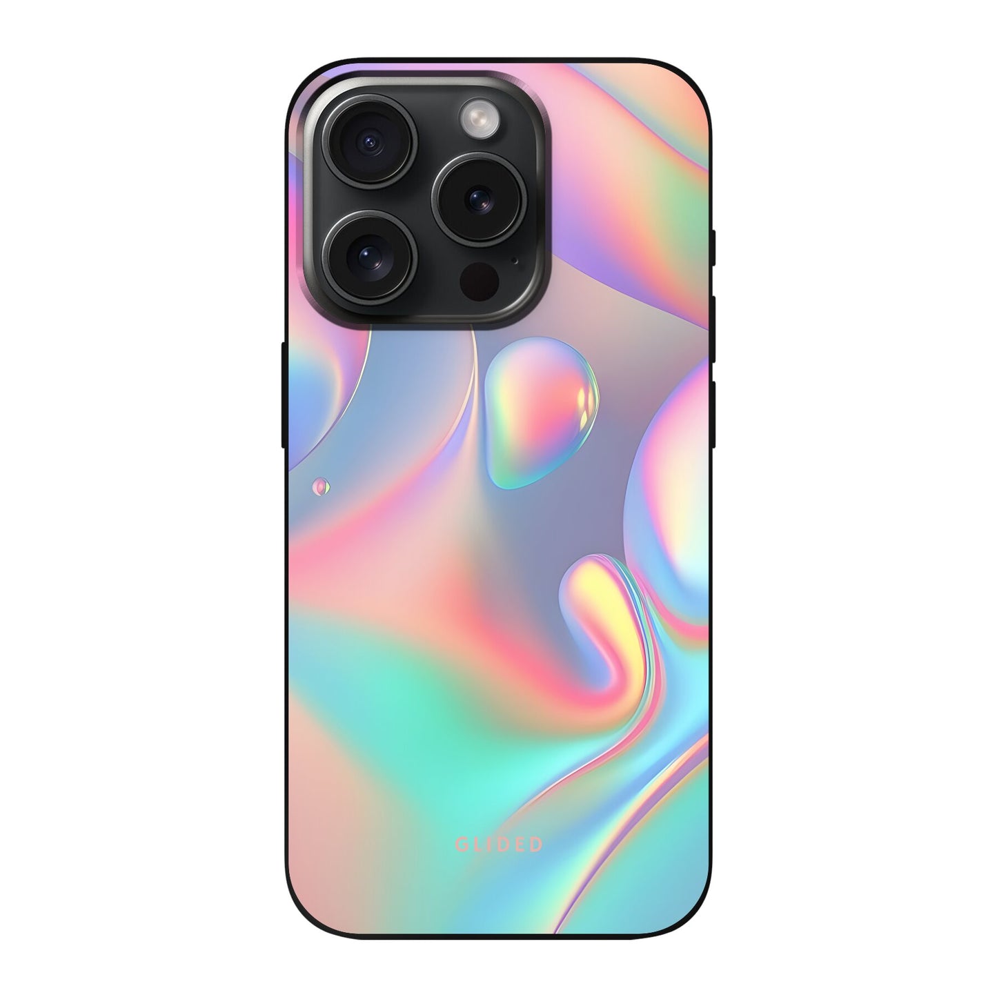 Holographic Aesthetic - iPhone 15 Pro Handyhülle Soft case