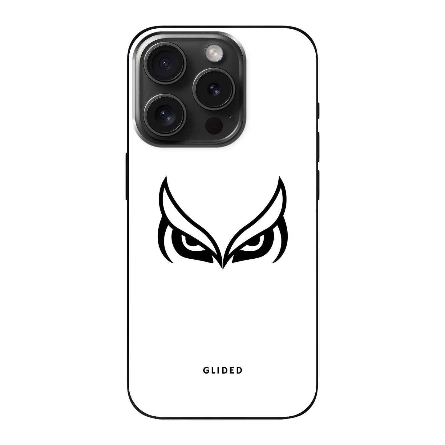 White Owl - iPhone 15 Pro Handyhülle Soft case