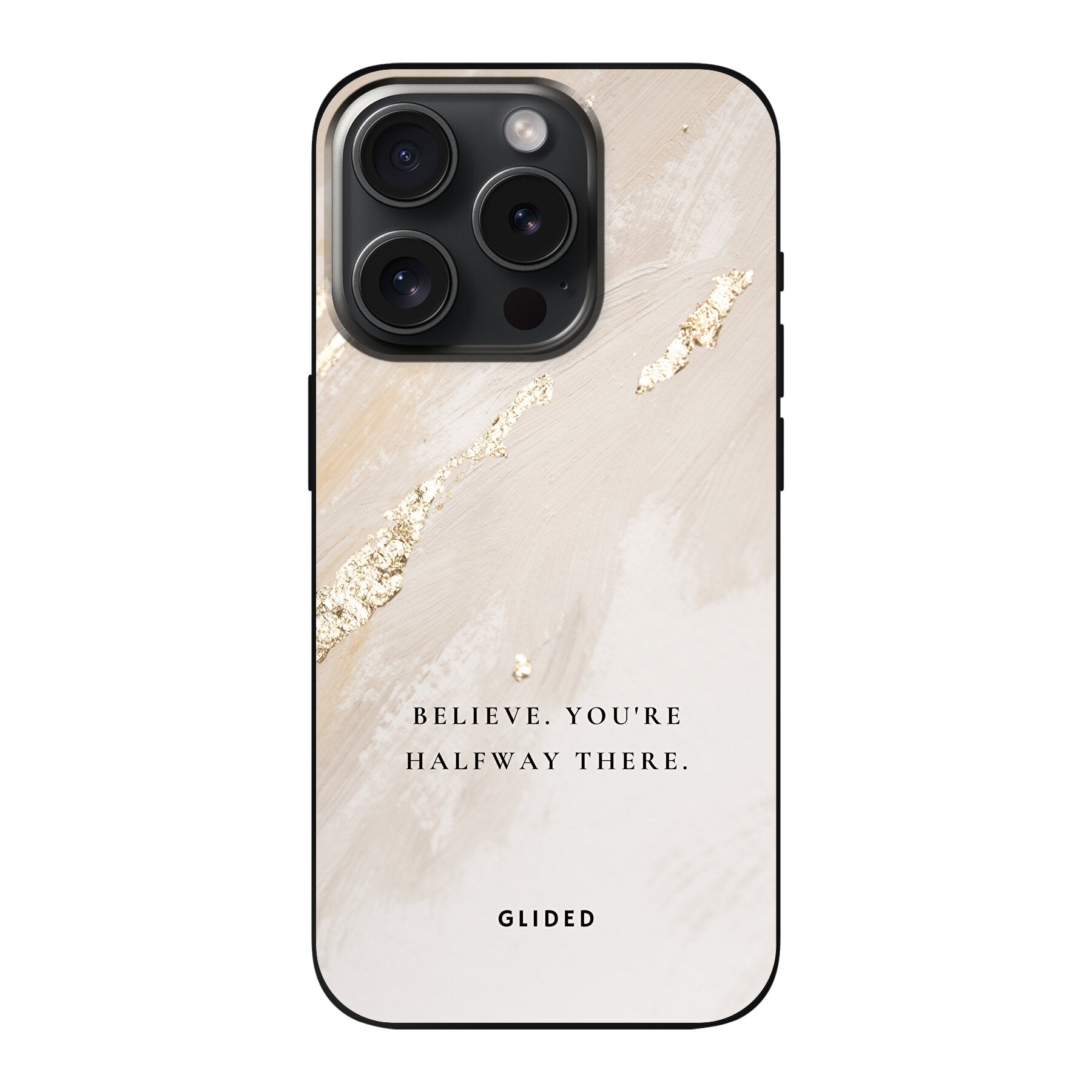 Believe - iPhone 15 Pro Handyhülle Soft case