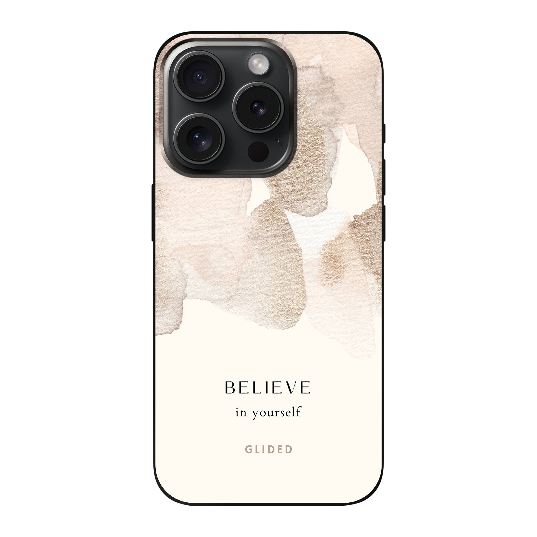 Believe in yourself - iPhone 15 Pro Handyhülle Soft case