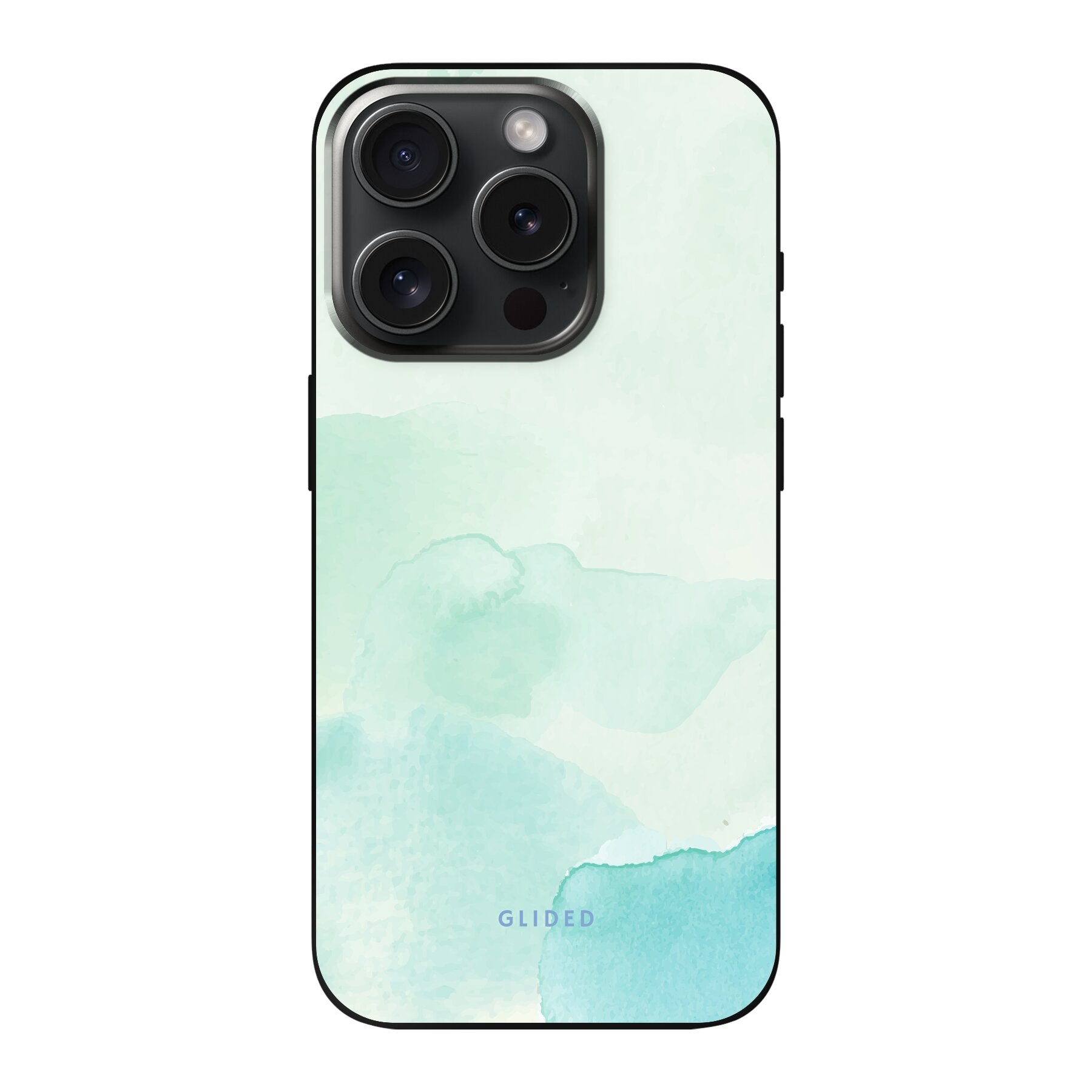 Turquoise Art - iPhone 15 Pro Handyhülle Soft case