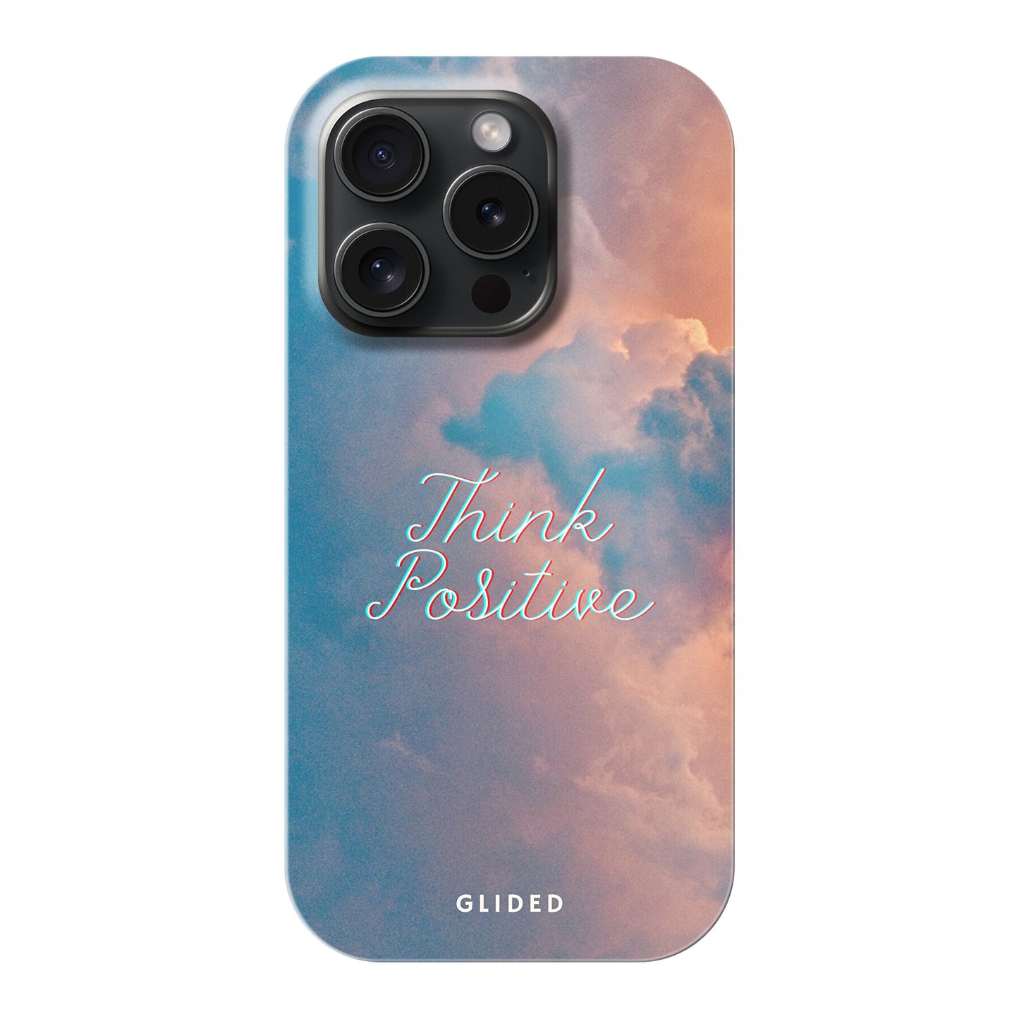 Think positive - iPhone 15 Pro Handyhülle Tough case