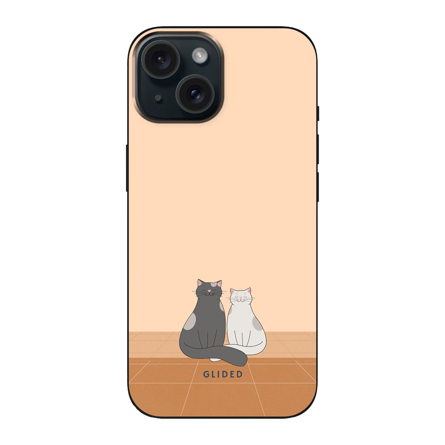 Catty Friends - iPhone 15 Handyhülle Soft case