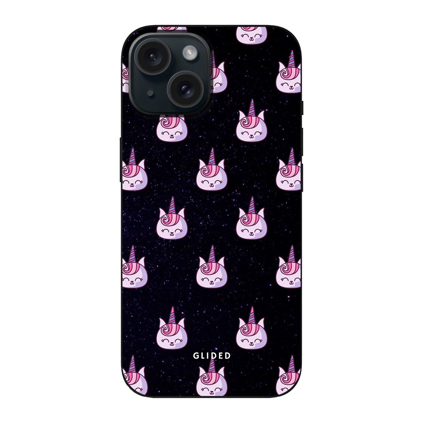 Unicorn Meow - iPhone 15 Handyhülle Soft case