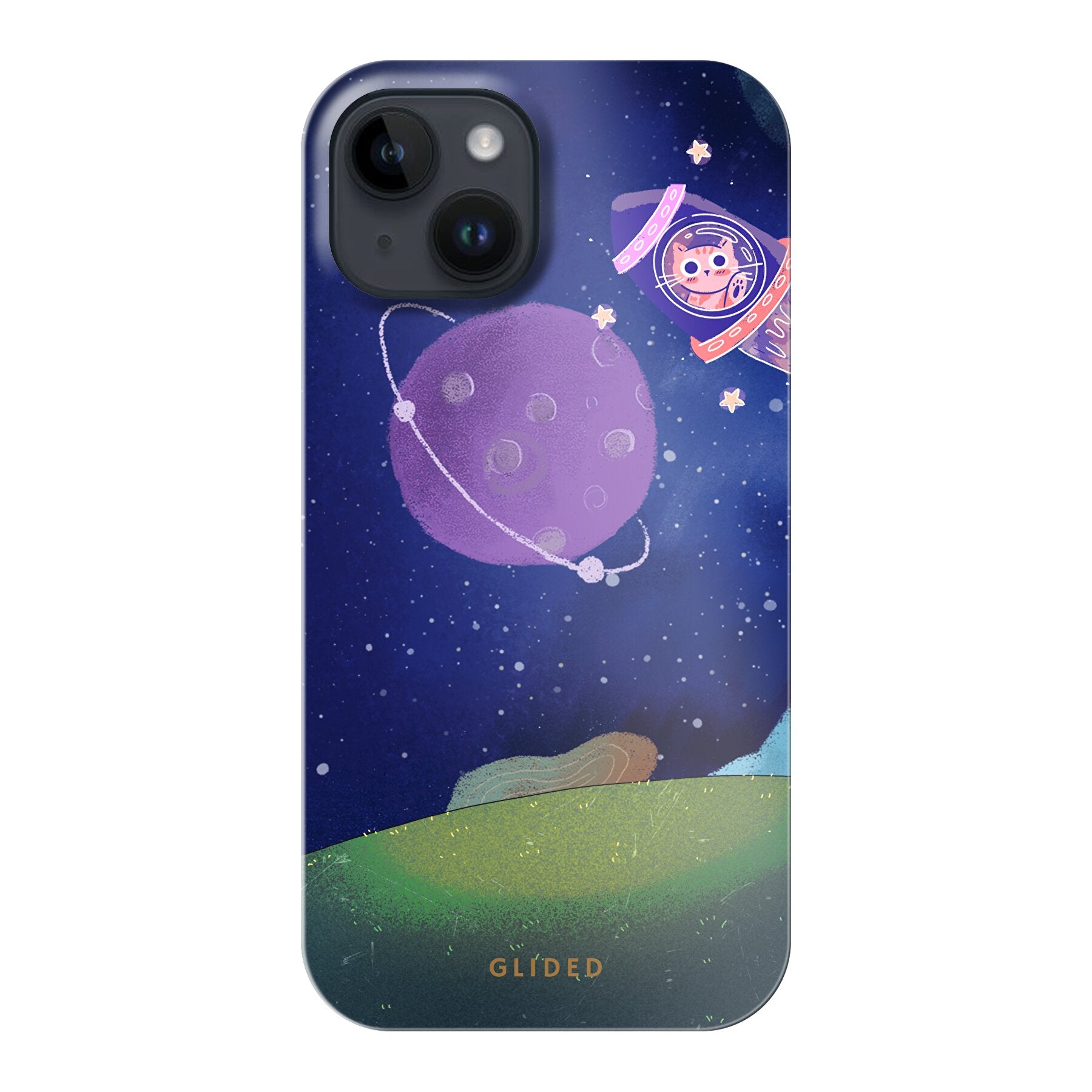 Galaxy Cat - iPhone 15 Handyhülle Tough case