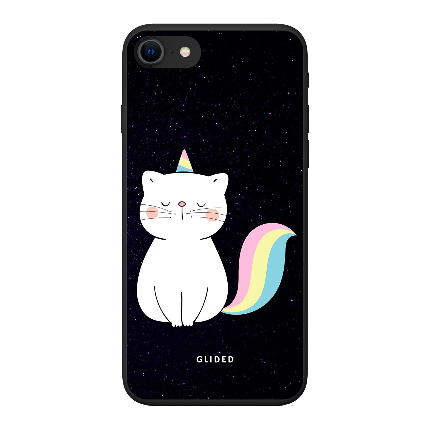 Unicorn Cat - iPhone 7 Handyhülle Biologisch Abbaubar