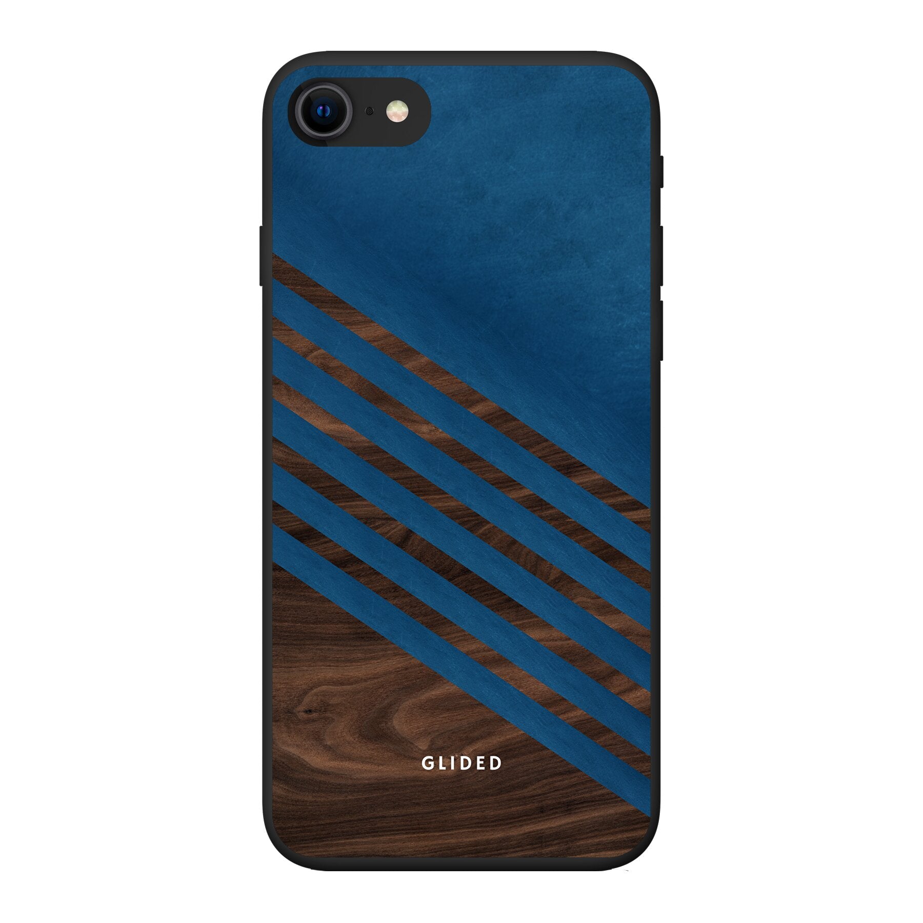 Blue Wood - iPhone 7 Handyhülle Biologisch Abbaubar