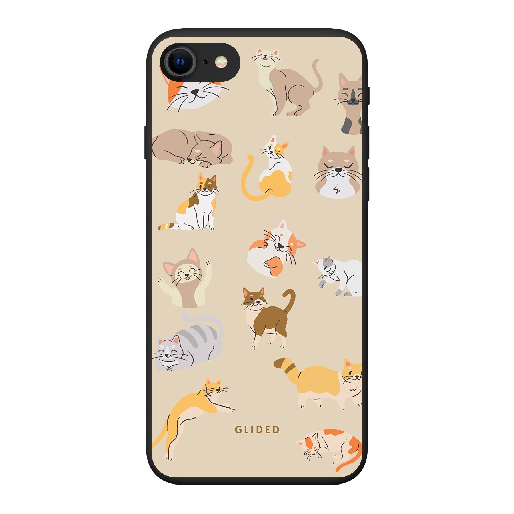 Meow - iPhone 7 Handyhülle Biologisch Abbaubar