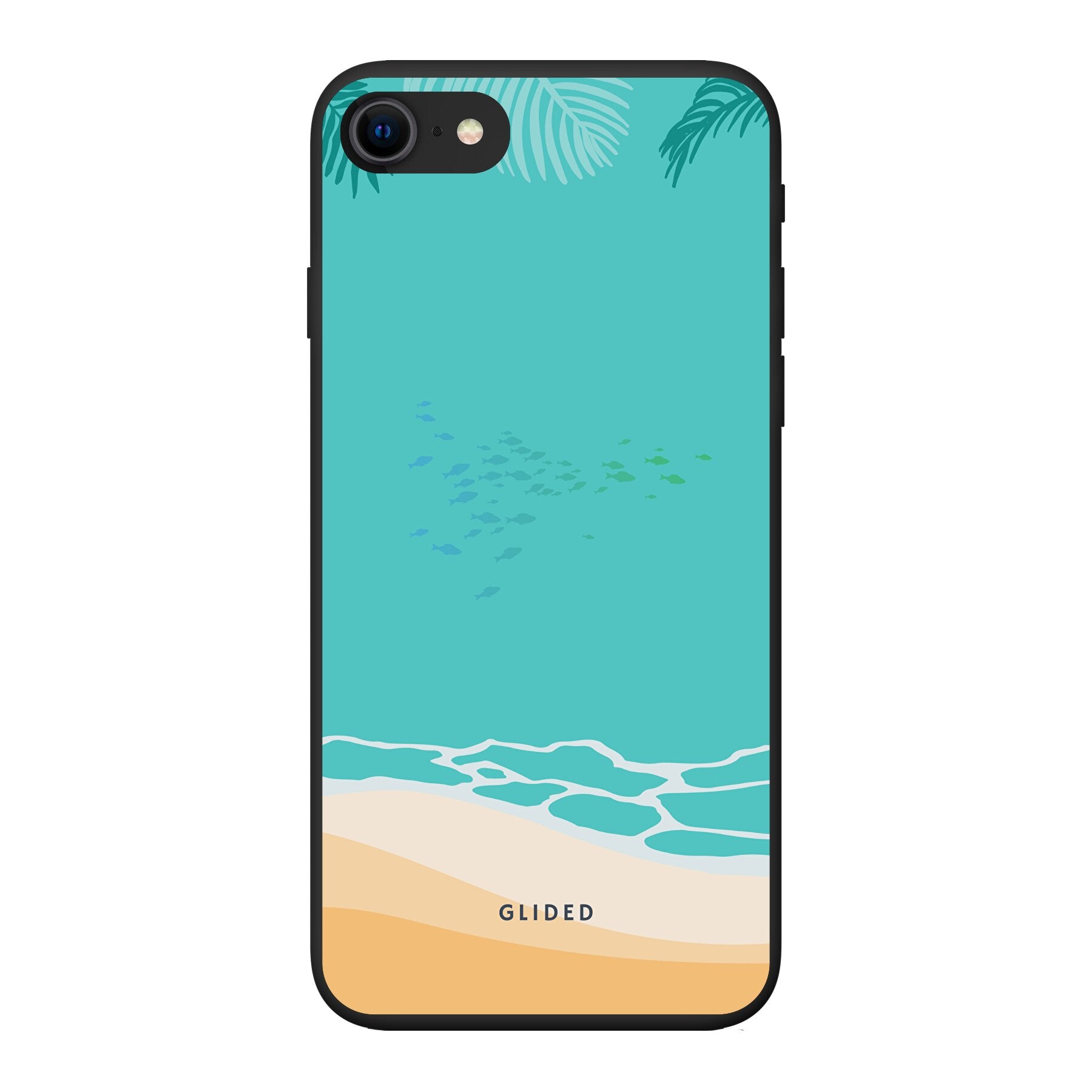 Beachy - iPhone 7 Handyhülle Biologisch Abbaubar