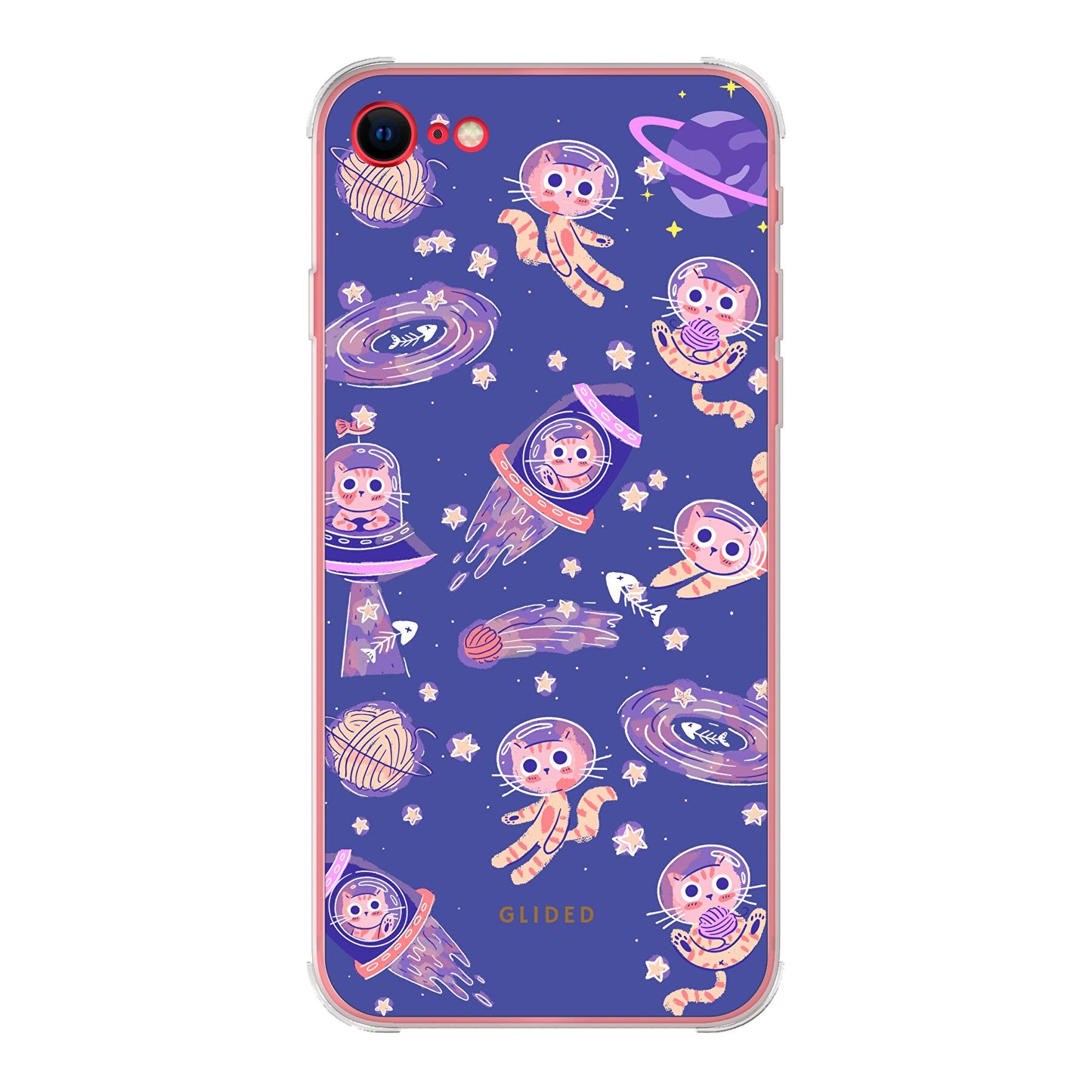 Space Cat - iPhone 7 Handyhülle Bumper case