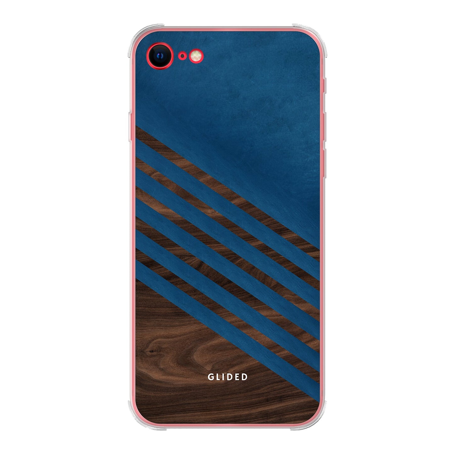 Blue Wood - iPhone 7 Handyhülle Bumper case