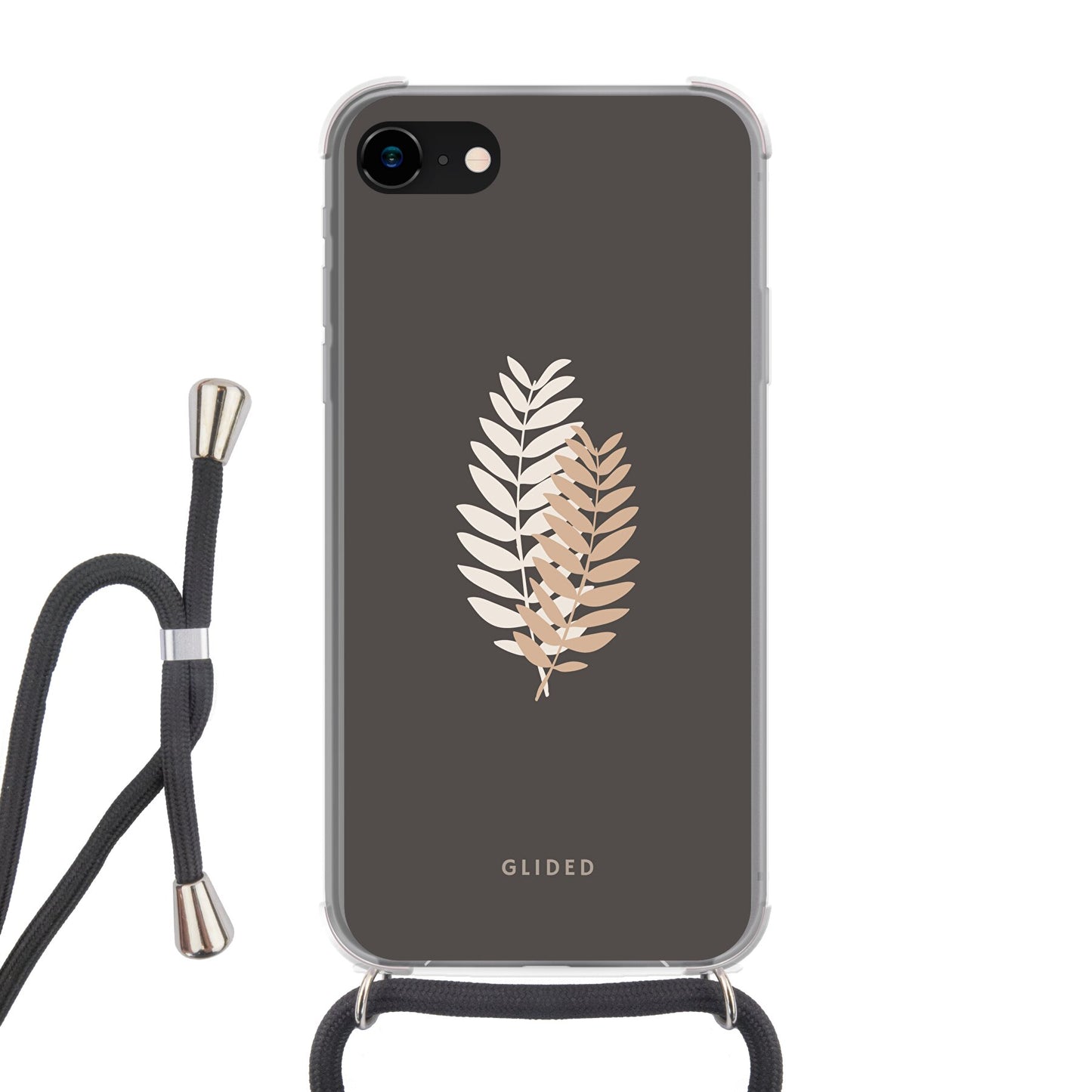 Florage - iPhone 7 Handyhülle Crossbody case mit Band