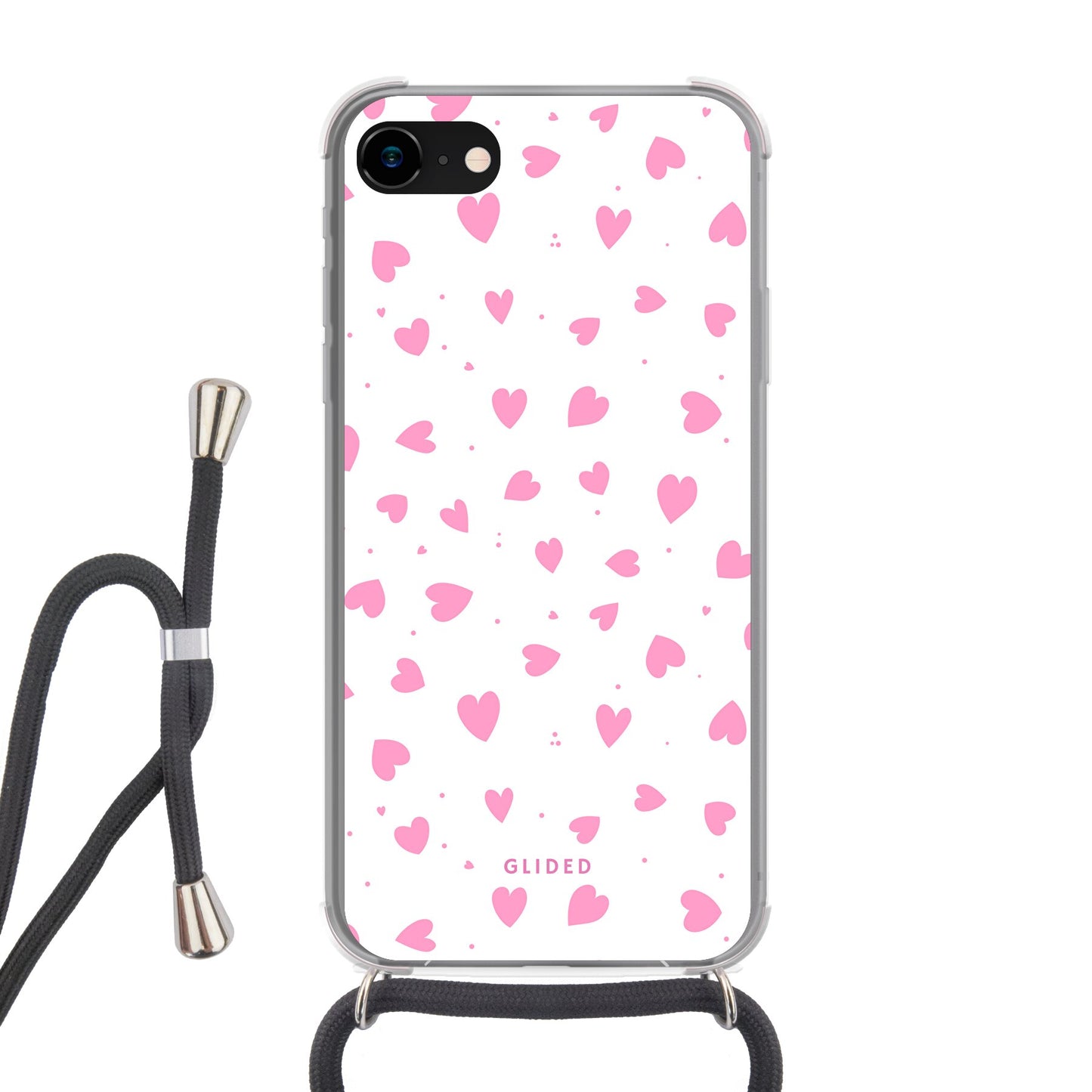 Infinite Love - iPhone 7 Handyhülle Crossbody case mit Band