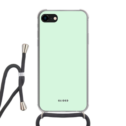 Mint Breeze - iPhone 7 Handyhülle Crossbody case mit Band