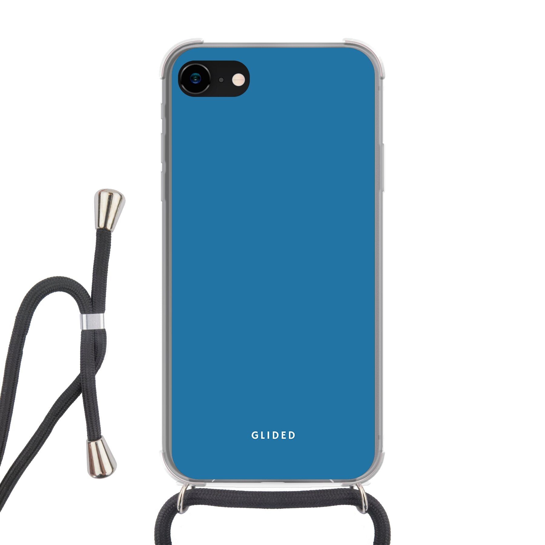 Blue Delight - iPhone 7 Handyhülle Crossbody case mit Band