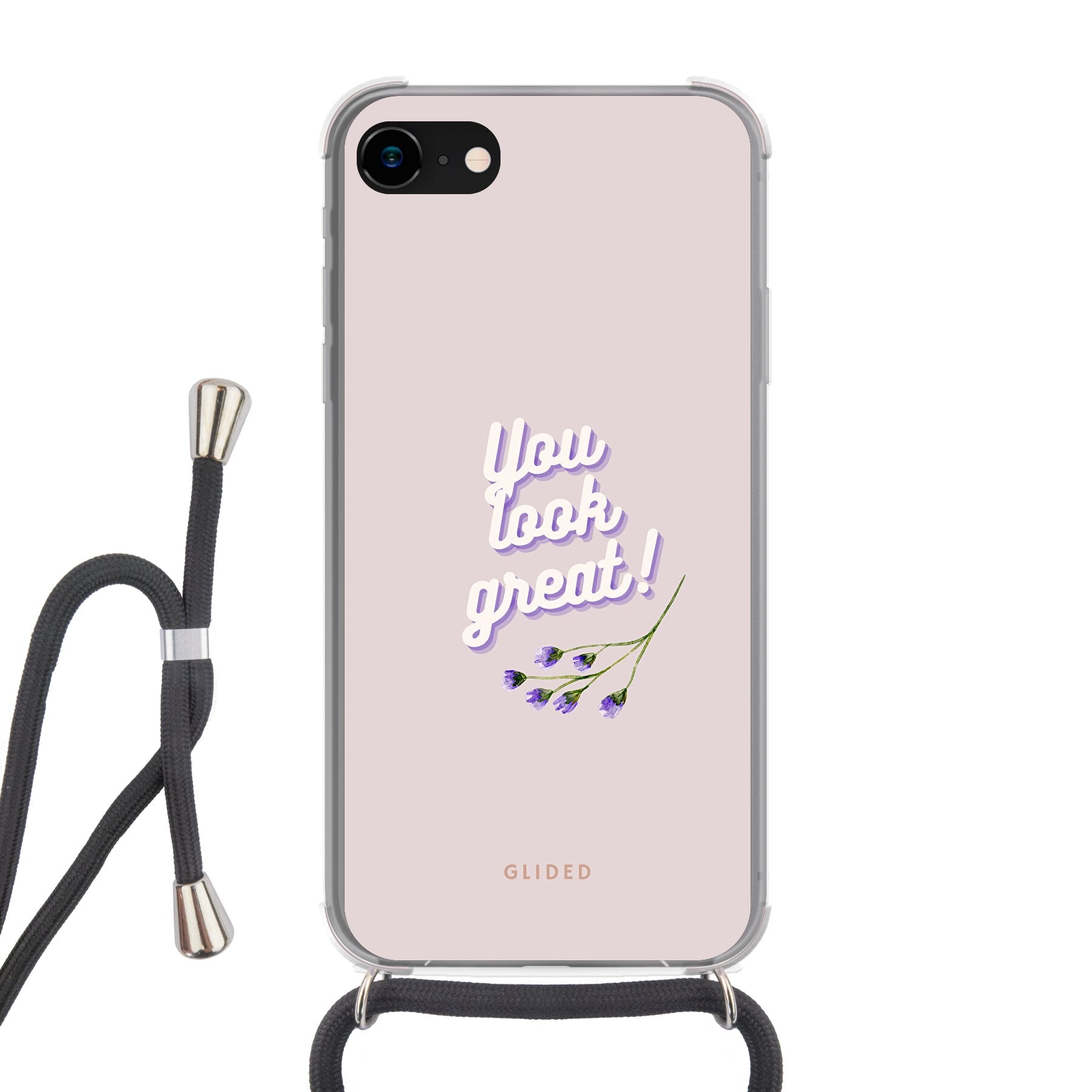 Looks great | GLIDED X CARMEN.RSO - iPhone 7 - Crossbody case mit Band