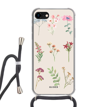 Botanical Garden - iPhone 7 - Crossbody case mit Band