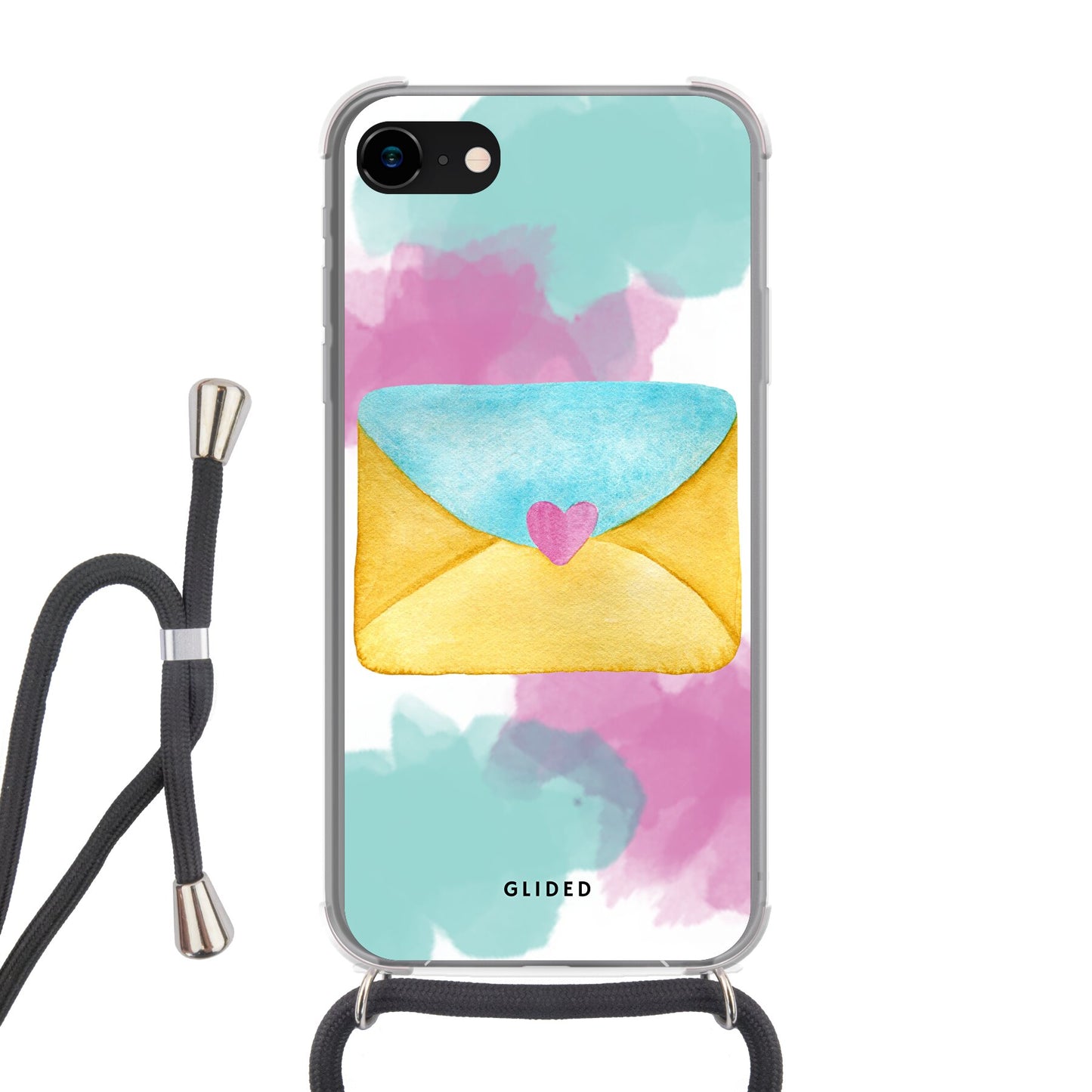 Envelope - iPhone 7 - Crossbody case mit Band