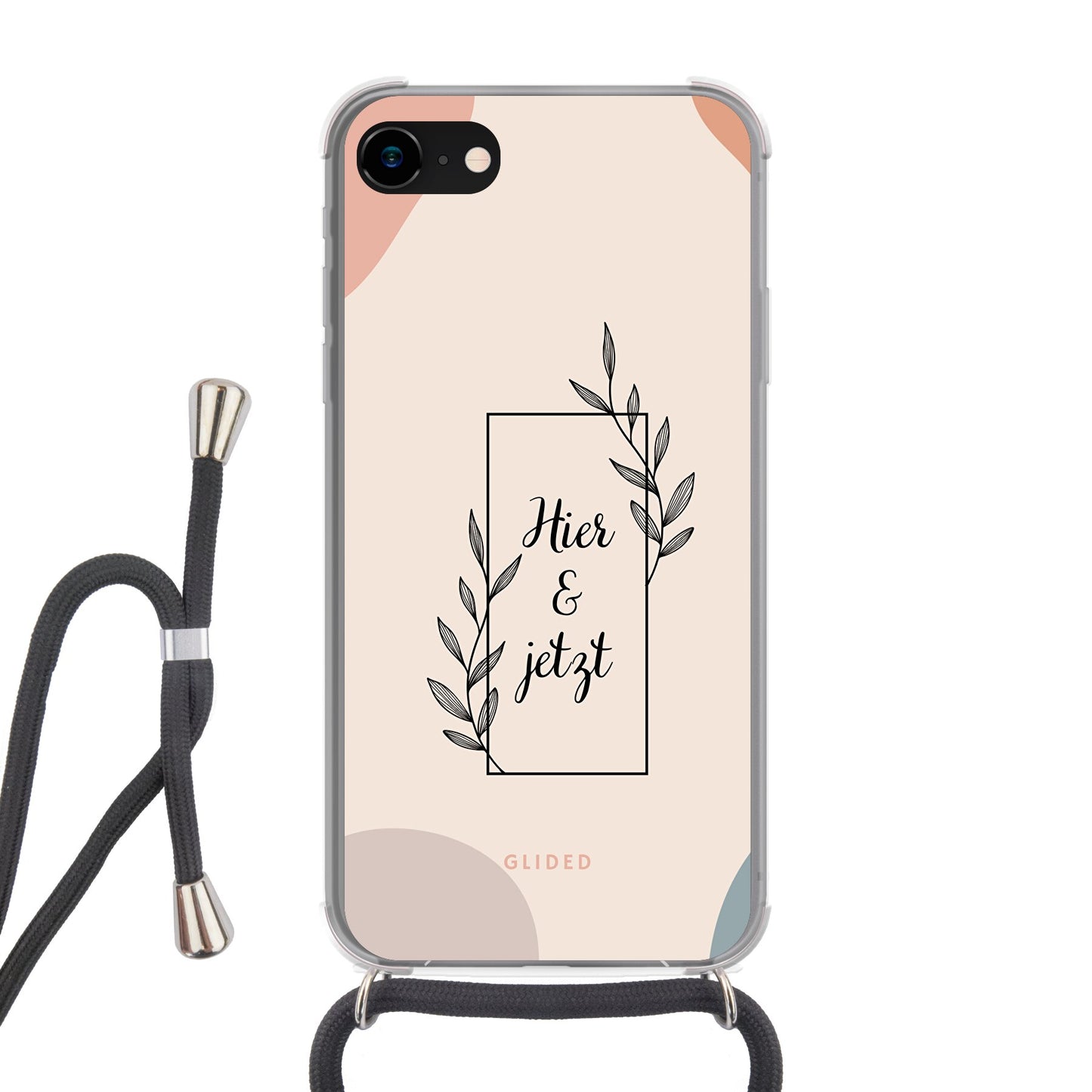Now - iPhone 7 Handyhülle Crossbody case mit Band