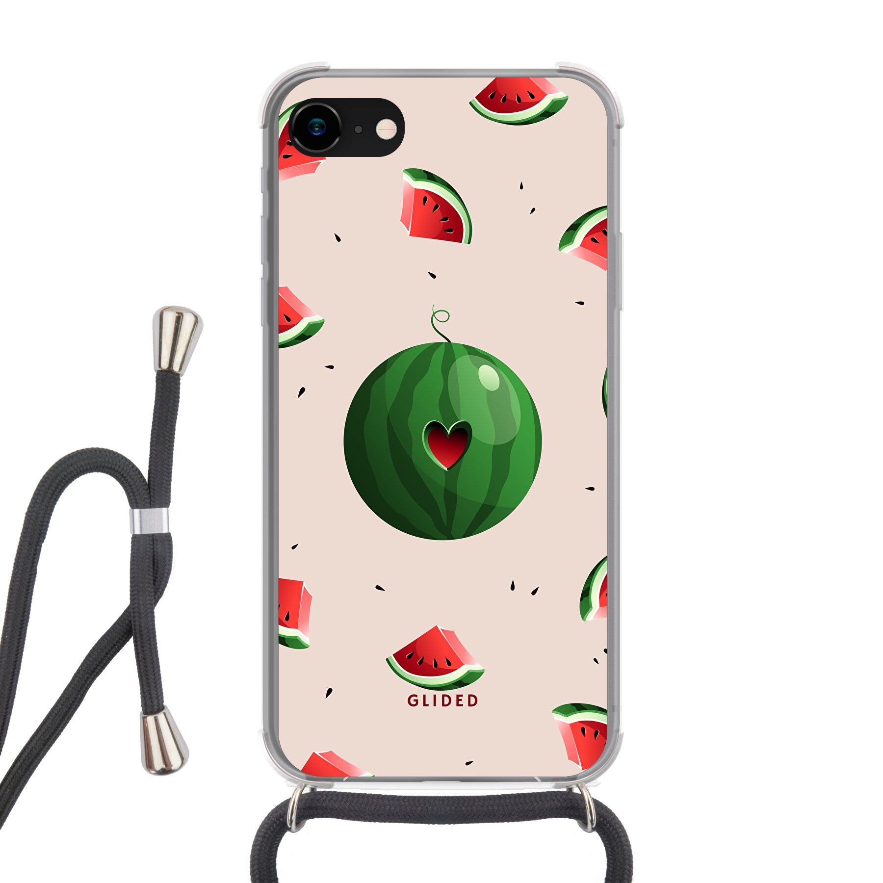 TastyLove - iPhone 7 Handyhülle Crossbody case mit Band