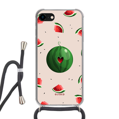 TastyLove - iPhone 7 Handyhülle Crossbody case mit Band