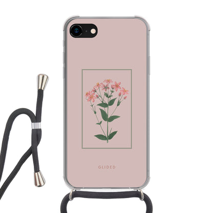 Blossy - iPhone 7 Handyhülle Crossbody case mit Band