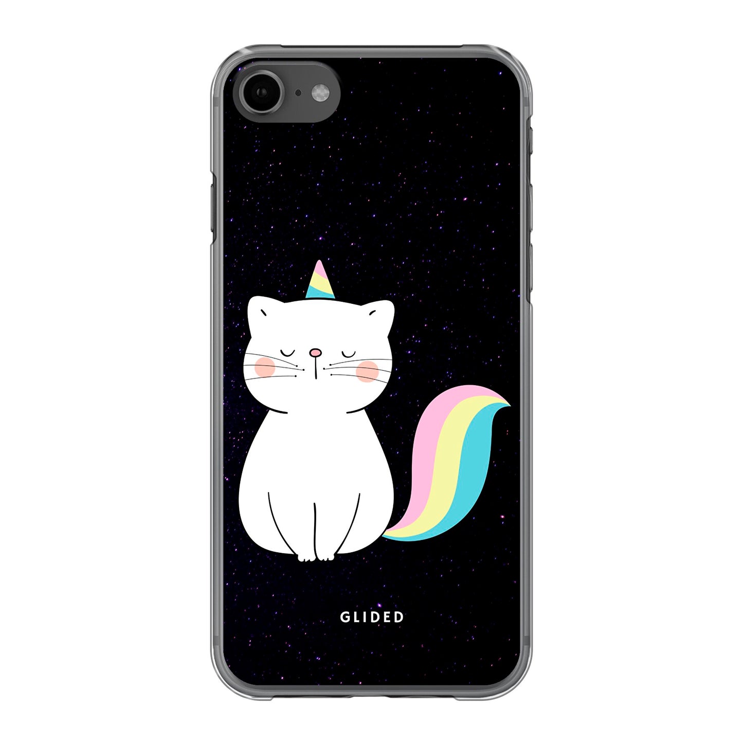 Unicorn Cat - iPhone 7 Handyhülle Hard Case