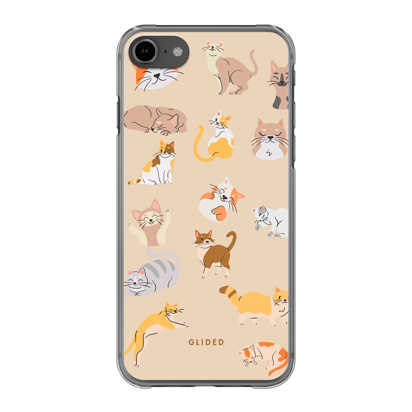 Meow - iPhone 7 Handyhülle Hard Case