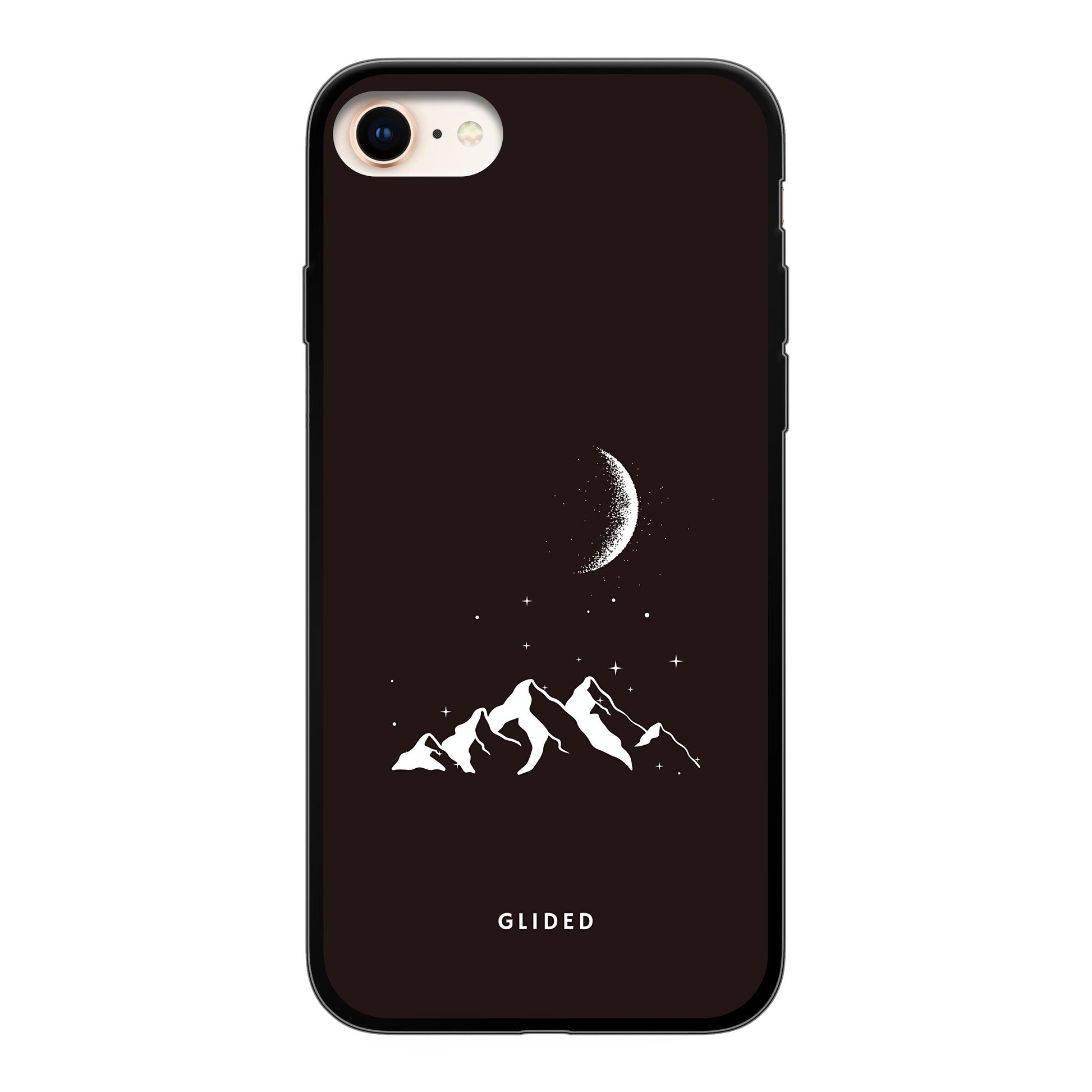 Midnight Peaks - iPhone 7 Handyhülle Soft case