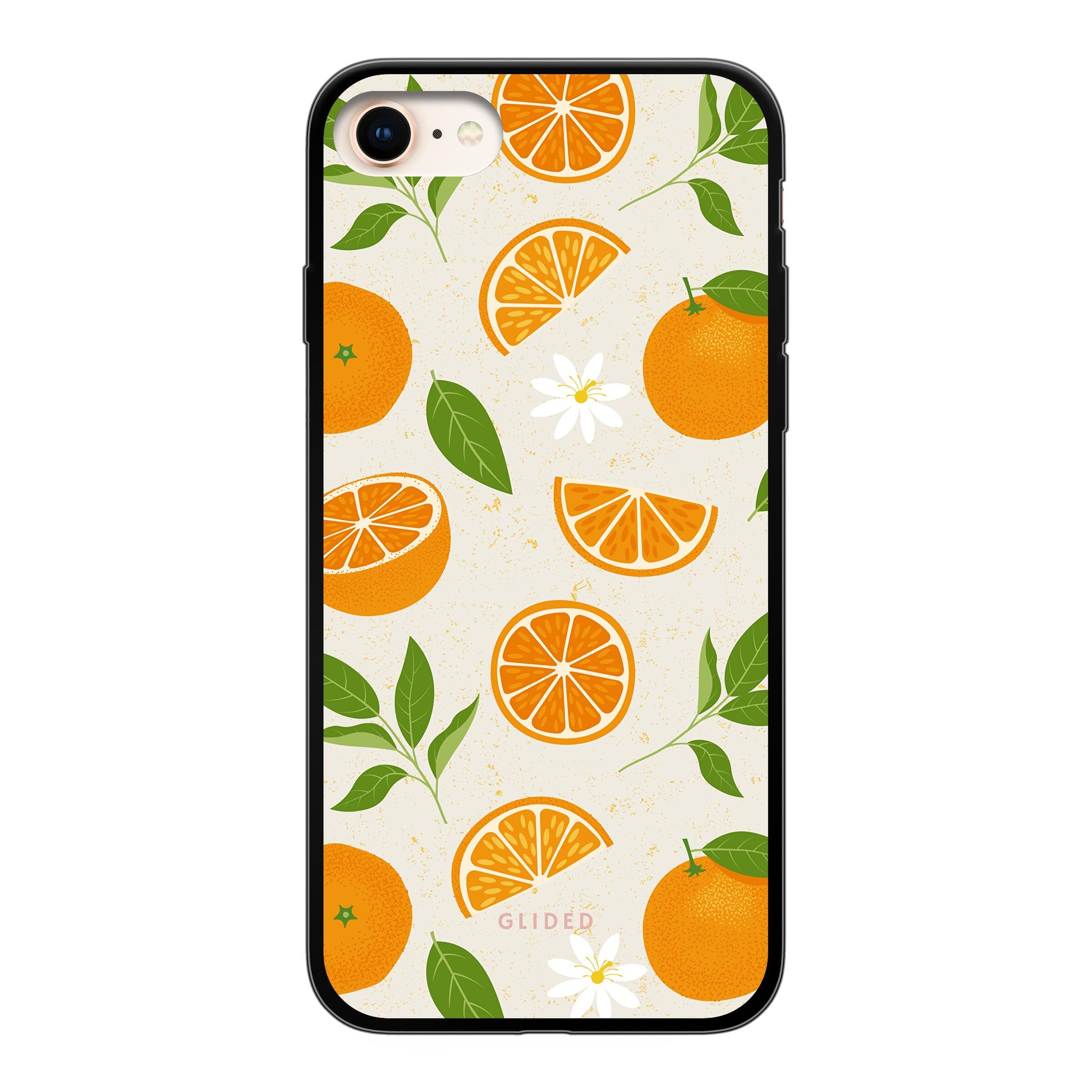 Tasty Orange - iPhone 7 Handyhülle Soft case