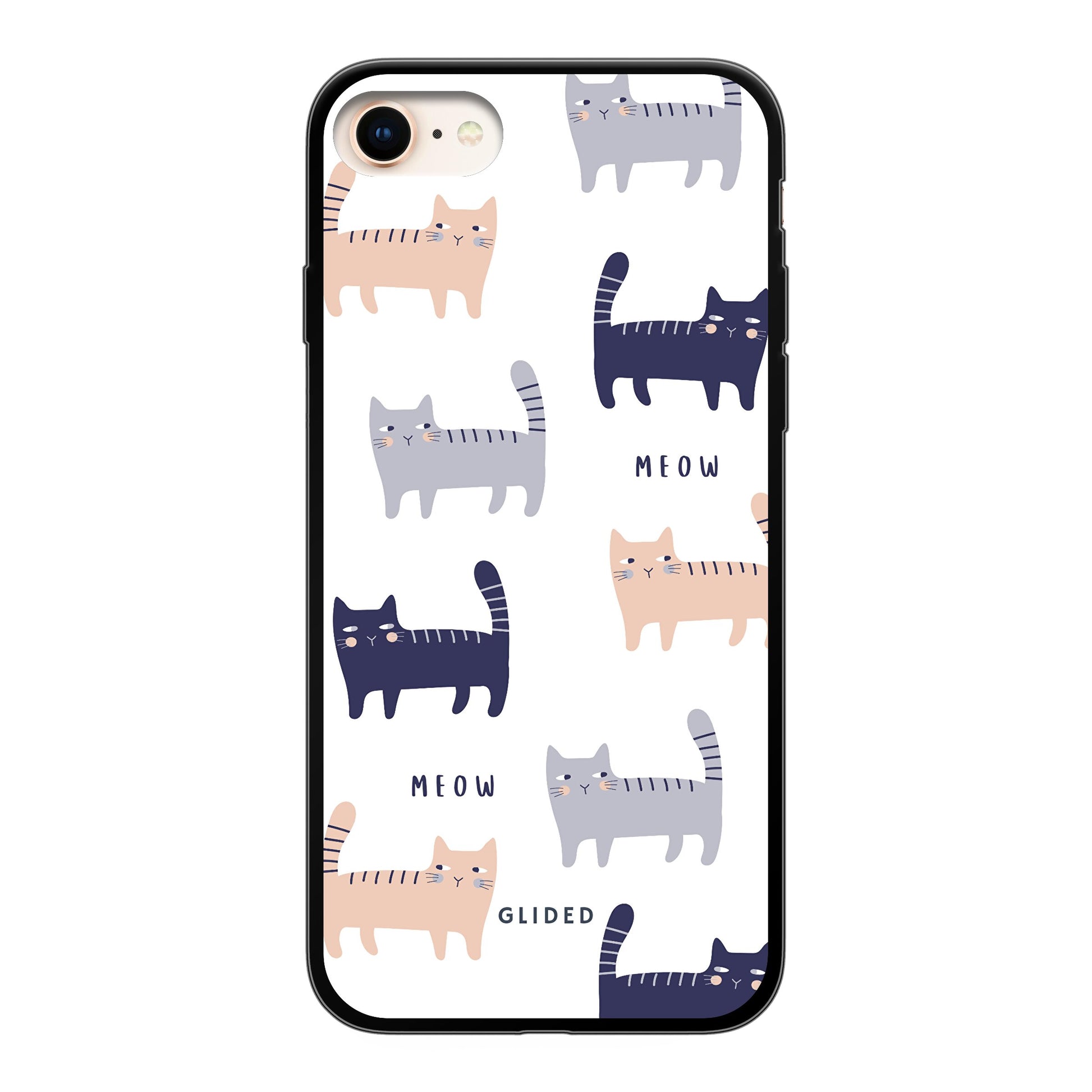 Purrfection - iPhone 7 Handyhülle Soft case