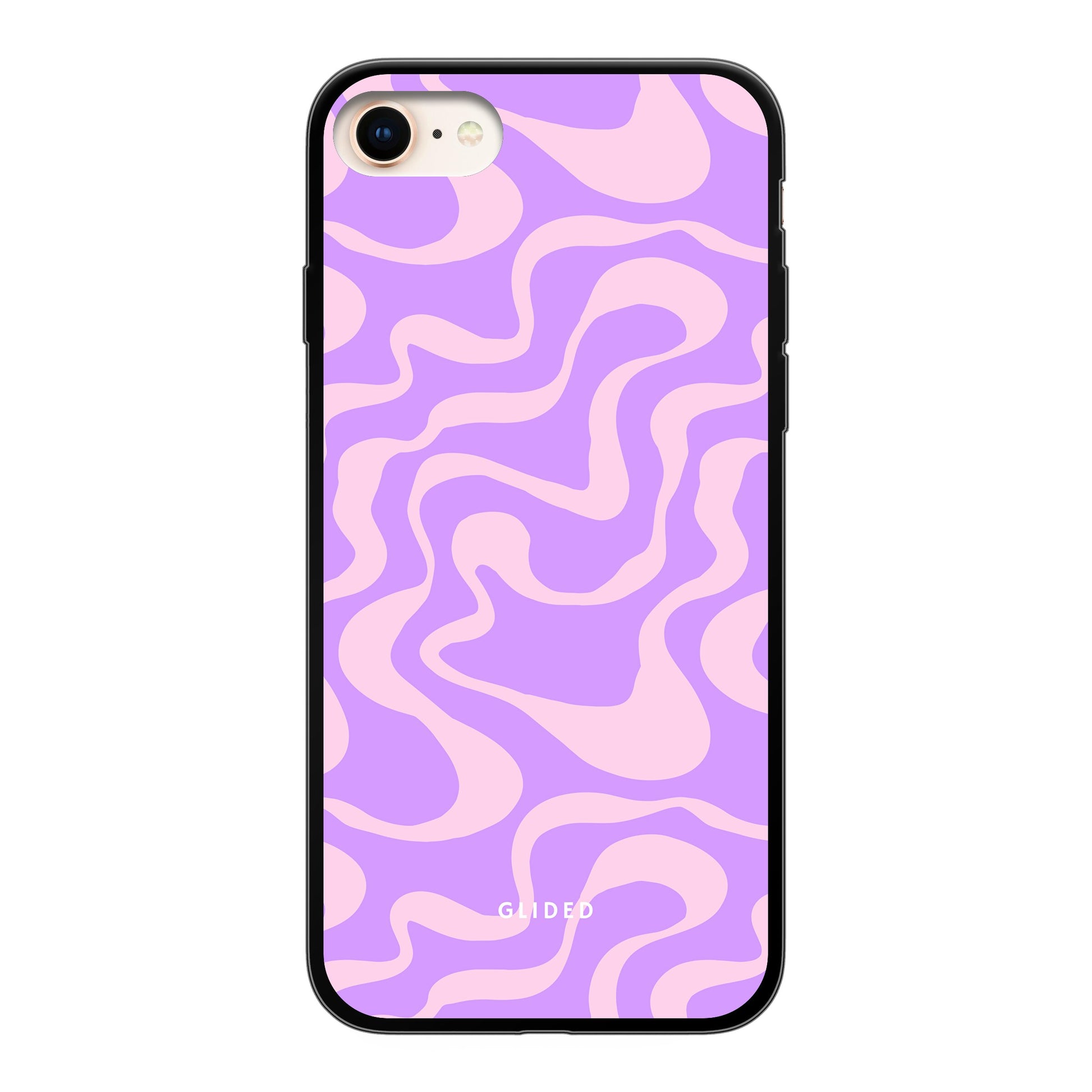 Purple Wave - iPhone 7 Handyhülle Soft case